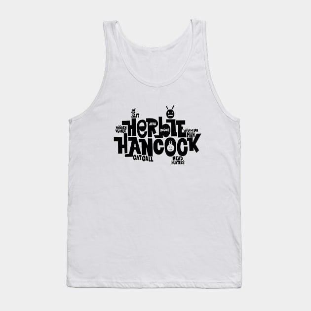 Herbie Hancock - Master of Funk and Jazz Tank Top by Boogosh